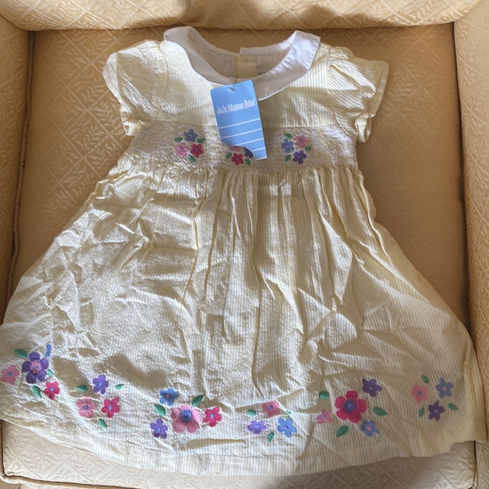 Jo Jo maman Bebe dress nwt 12-18 months